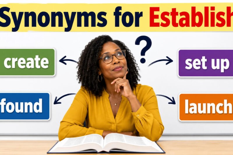 35+ Synonyms for Establish: Usage, Context & Examples