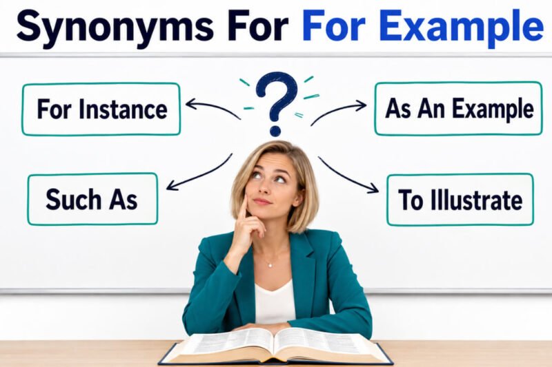 45+ Synonyms for For Example: Usage, Context & Examples