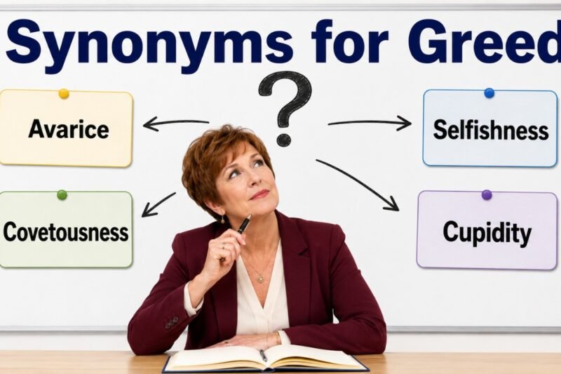 36+ Synonyms for Greed: Meanings, Uses & Word Choices