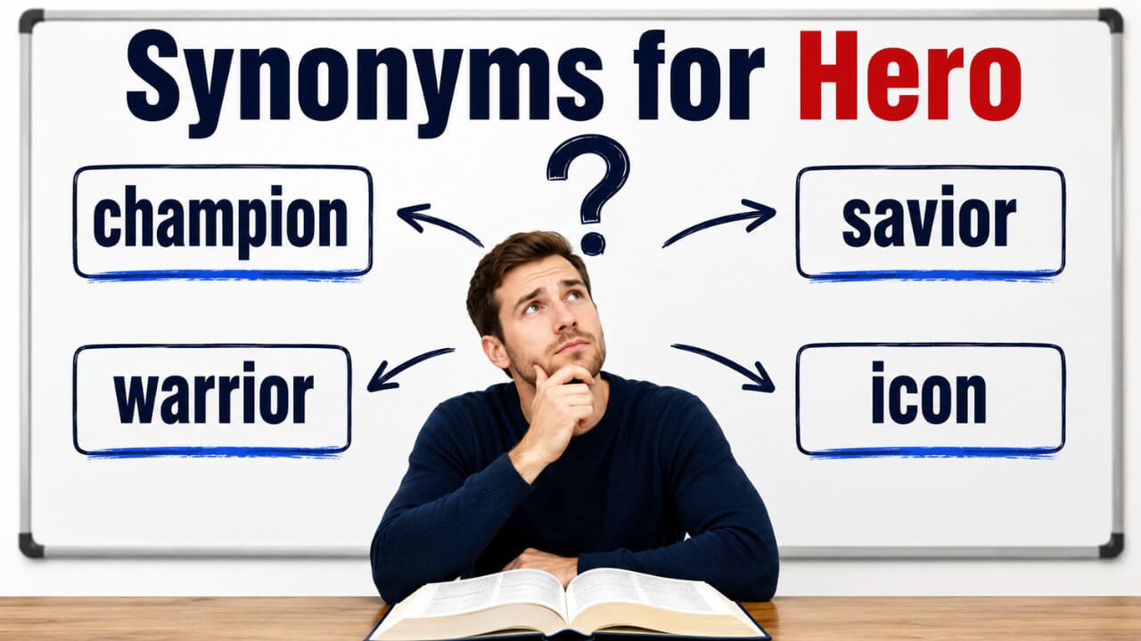 synonyms for hero
