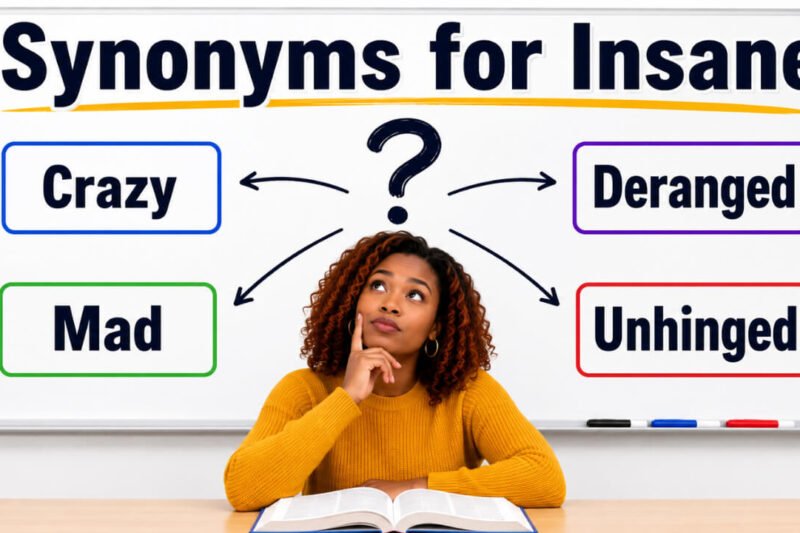 36+ Synonyms for Insane: Usage, Context & Examples