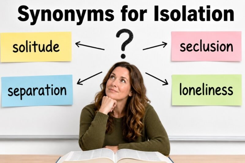 30+ Synonyms for Isolation: Meaning, Examples & Best Uses