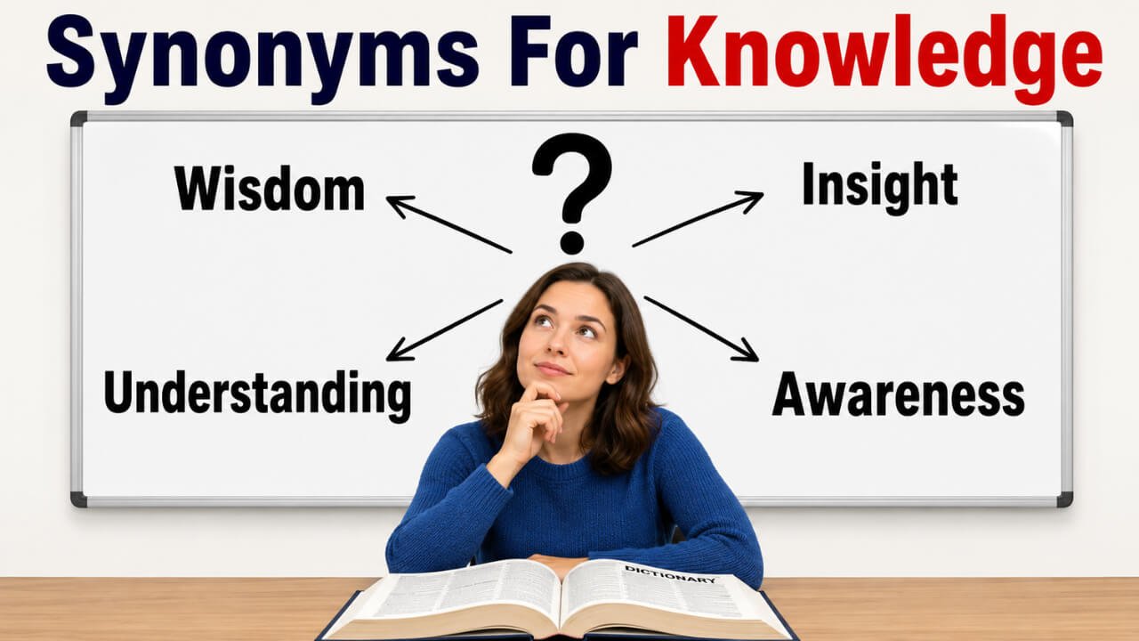 synonyms for knowledge