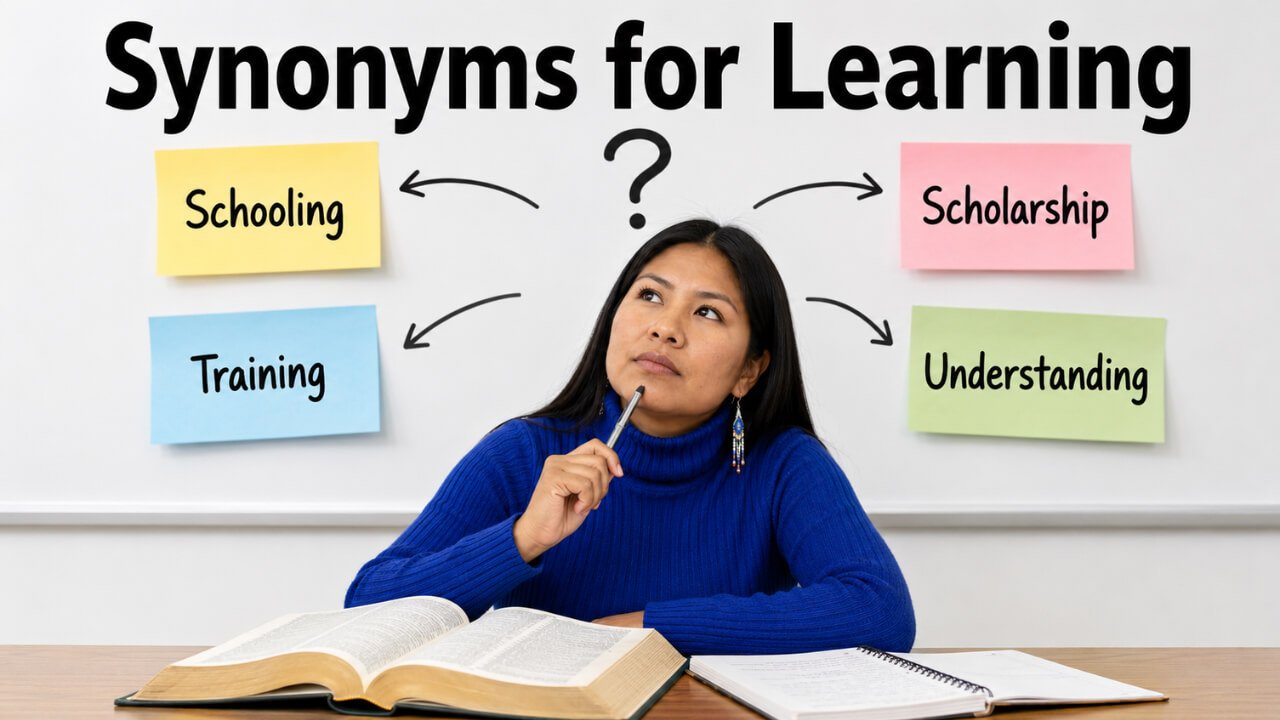 synonyms for learning