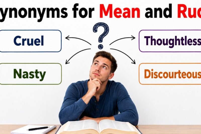 40+ Synonyms for Mean And Rude: Word Choices & Examples