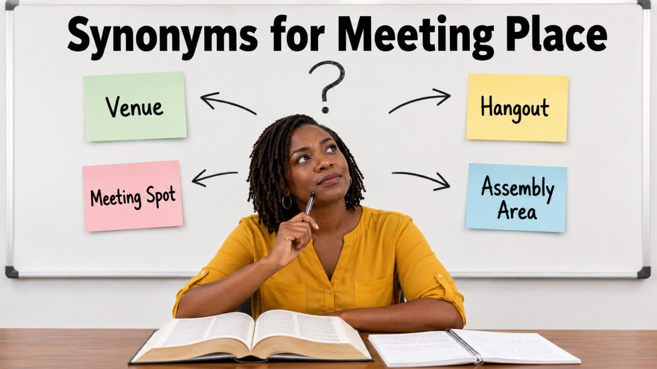 synonyms for meeting place