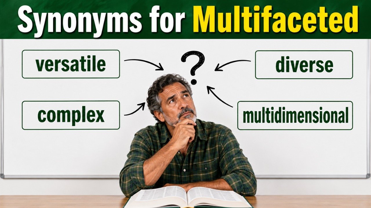 synonyms for multifaceted