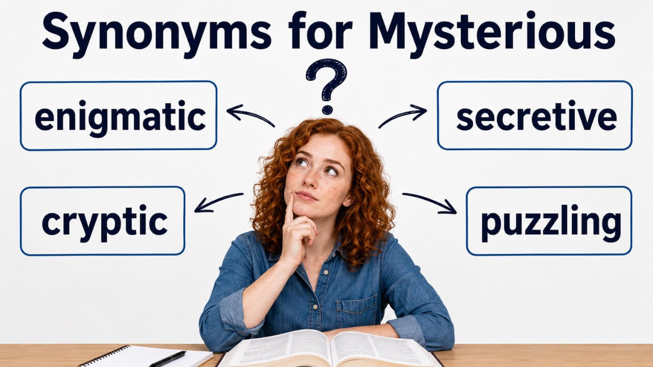 synonyms for mysterious