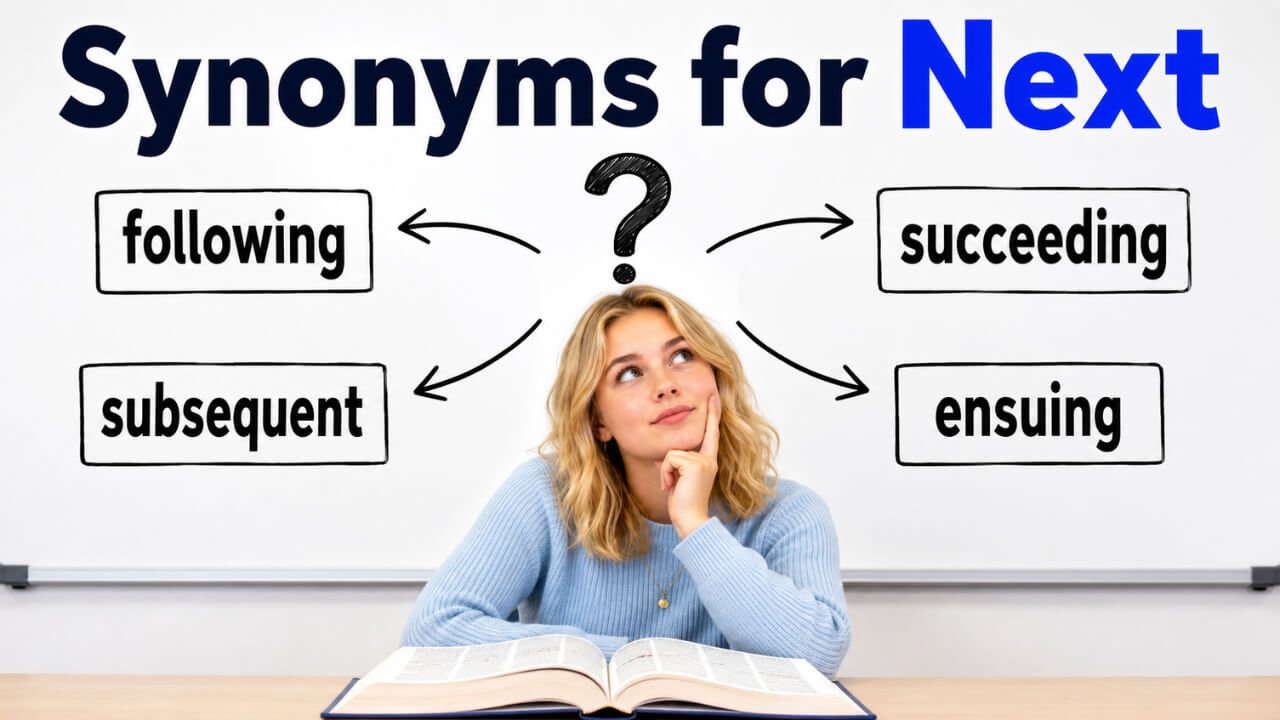synonyms for next