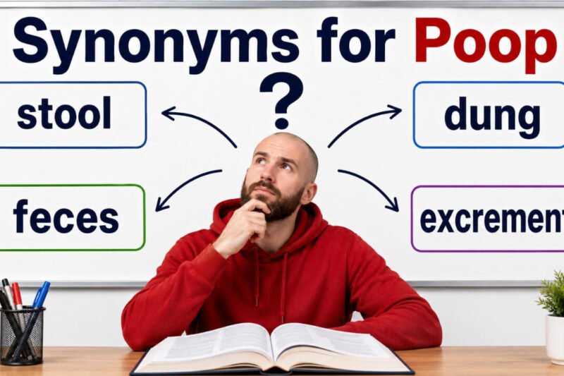 44+ Synonyms for Poop: Strong Word Choices & Examples