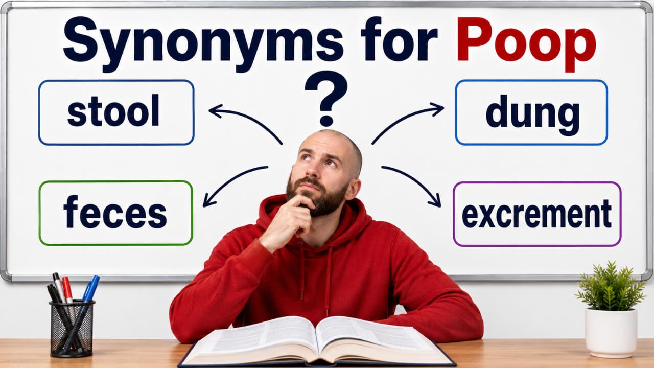 synonyms for poop