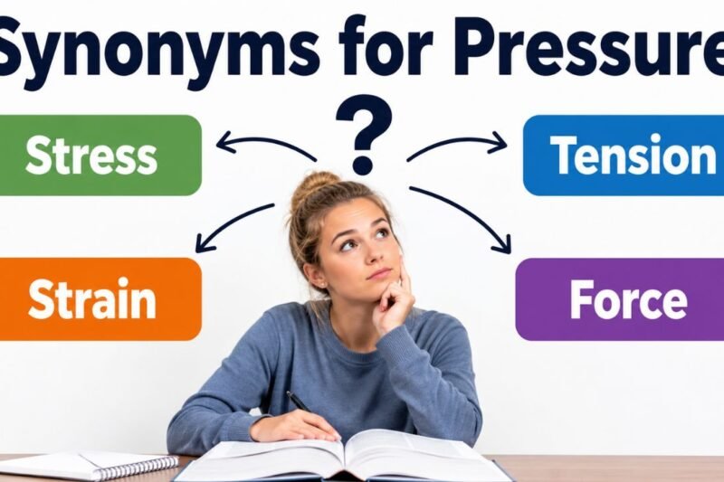 35+ Synonyms for Pressure: Meanings, Context & Clear Examples