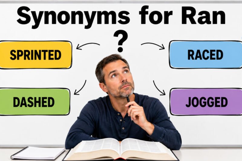 40+ Synonyms for Ran: Meanings, Uses & Word Choices