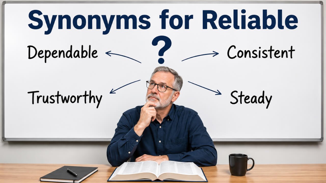 synonyms for reliable