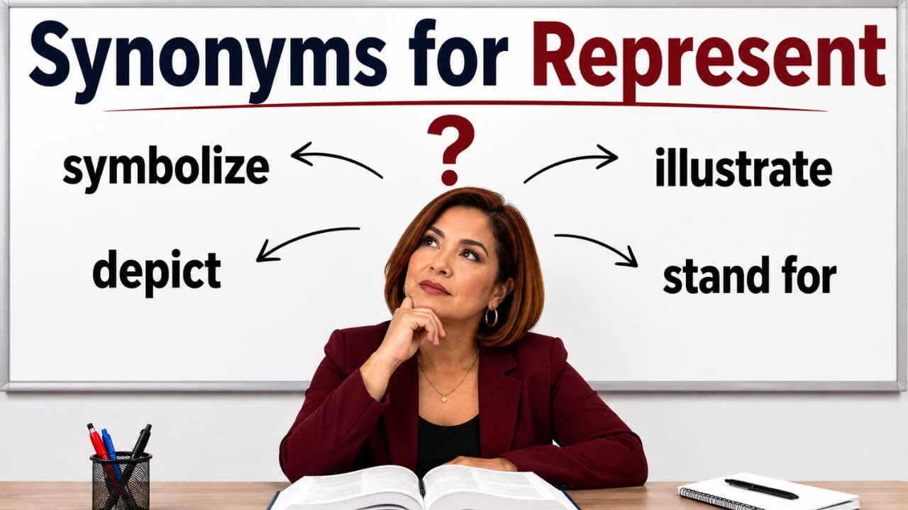 synonyms for represent