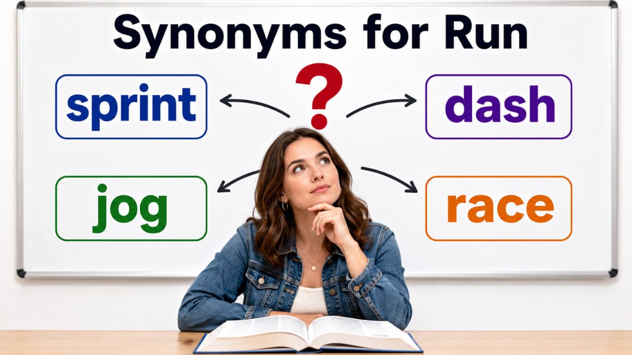 Synonyms for Run