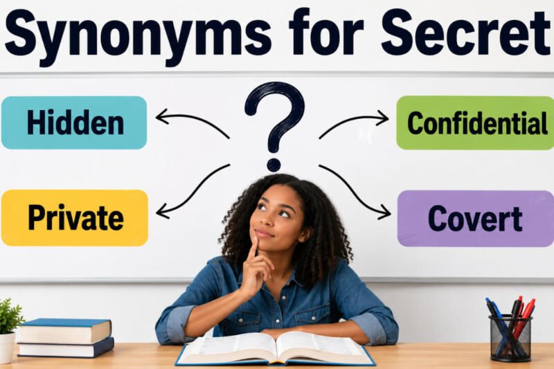 40+ Synonyms for Secret: Meaning, Examples & Best Uses