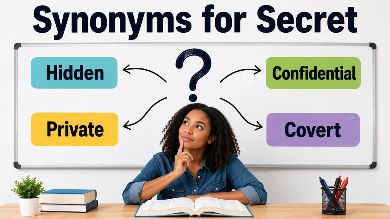 synonyms for secret