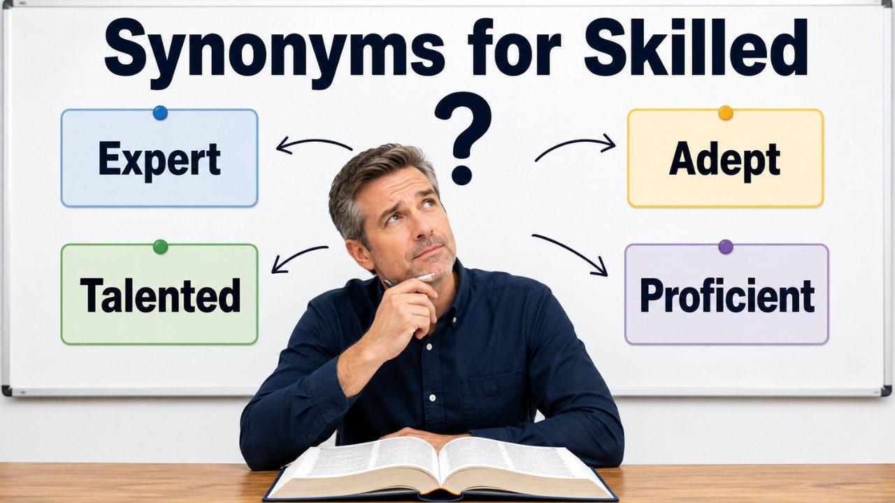 synonyms for skilled