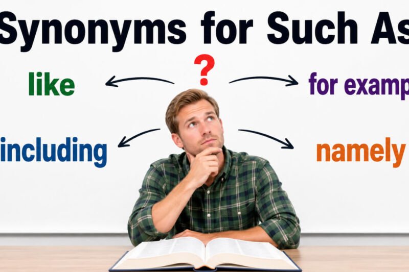 34+ Synonyms for Such As: Usage, Context & Examples