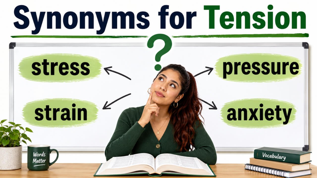 synonyms for tension