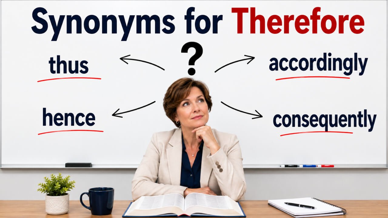synonyms for therefore
