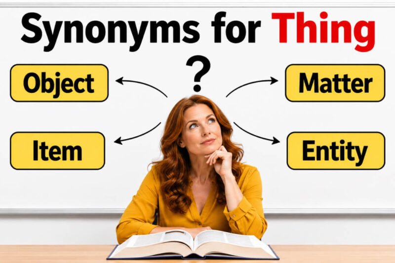 38+ Synonyms for Thing: Meanings, Uses & Word Choices