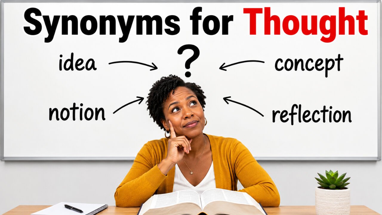synonyms for thought