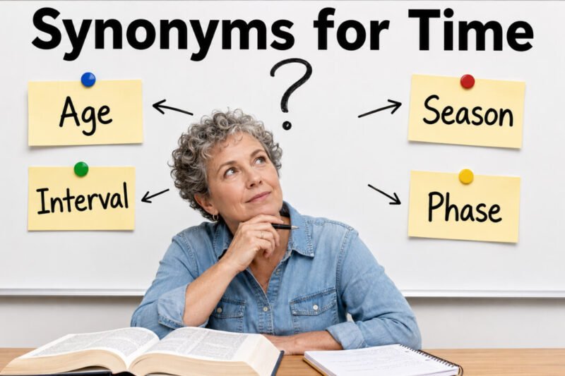 46+ Synonyms for Time: Meaning, Context & Clear Examples