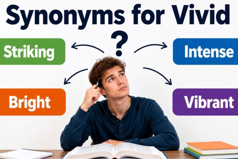 40+ Synonyms for Vivid: Strong Word Choices & Examples