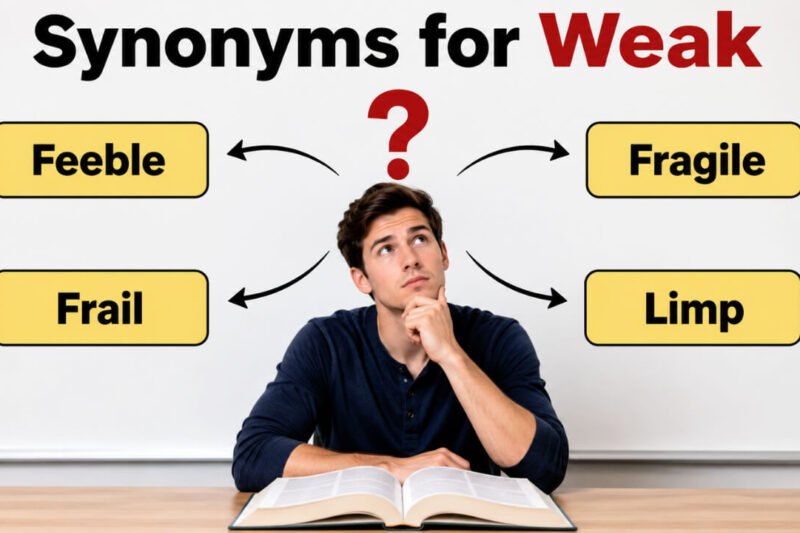 36+ Synonyms for Weak: Meaning, Examples & Best Uses
