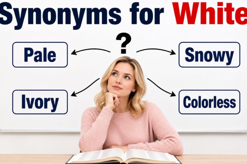 38+ Synonyms for White: Usage, Context & Examples