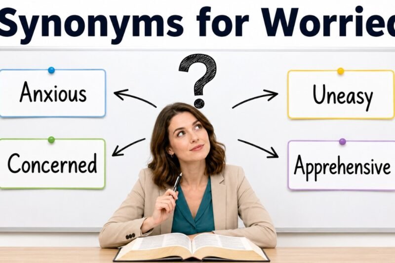 30+ Synonyms for Worried: Meanings, Context & Clear Examples