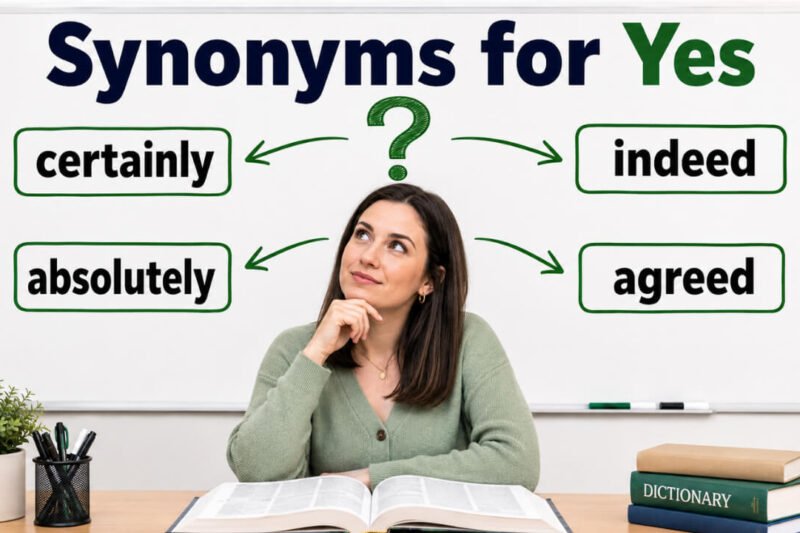 46+ Synonyms for Yes: Better Word Choices & Clear Examples