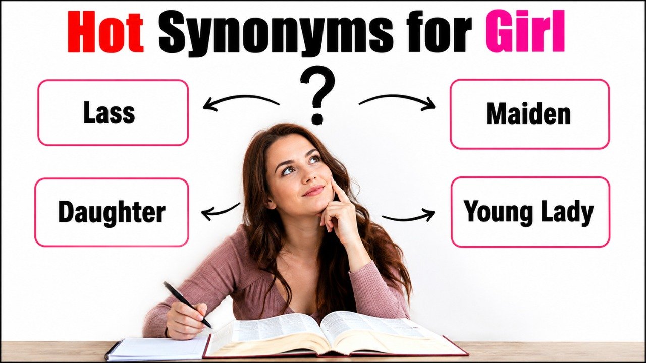 hot synonyms for girl