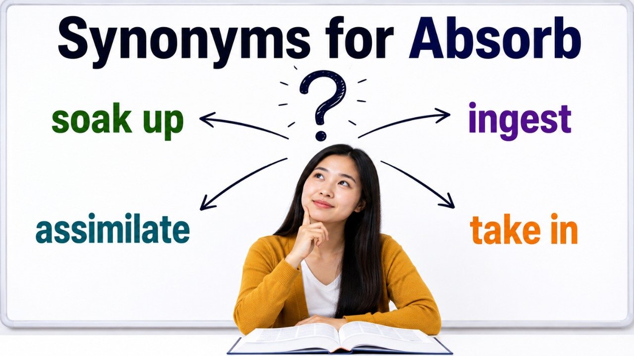 synonyms for absorb