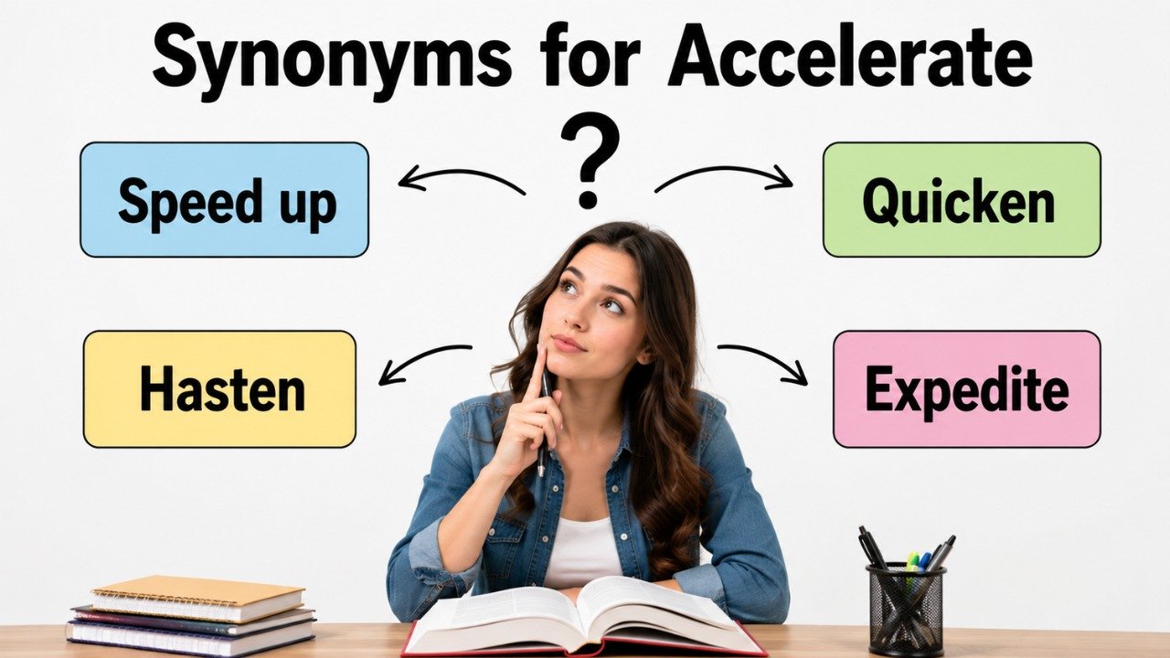 synonyms for accelerate