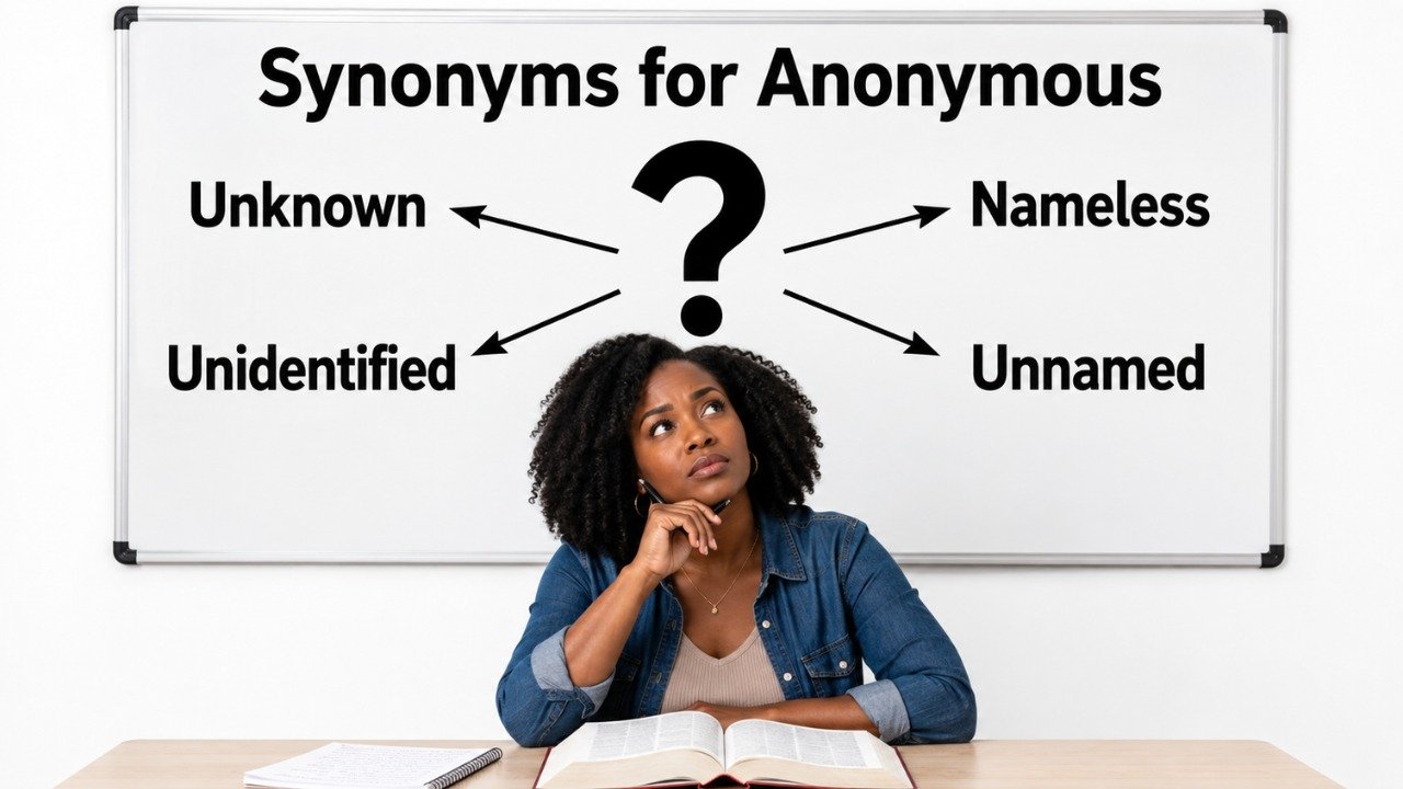 synonyms for anonymous