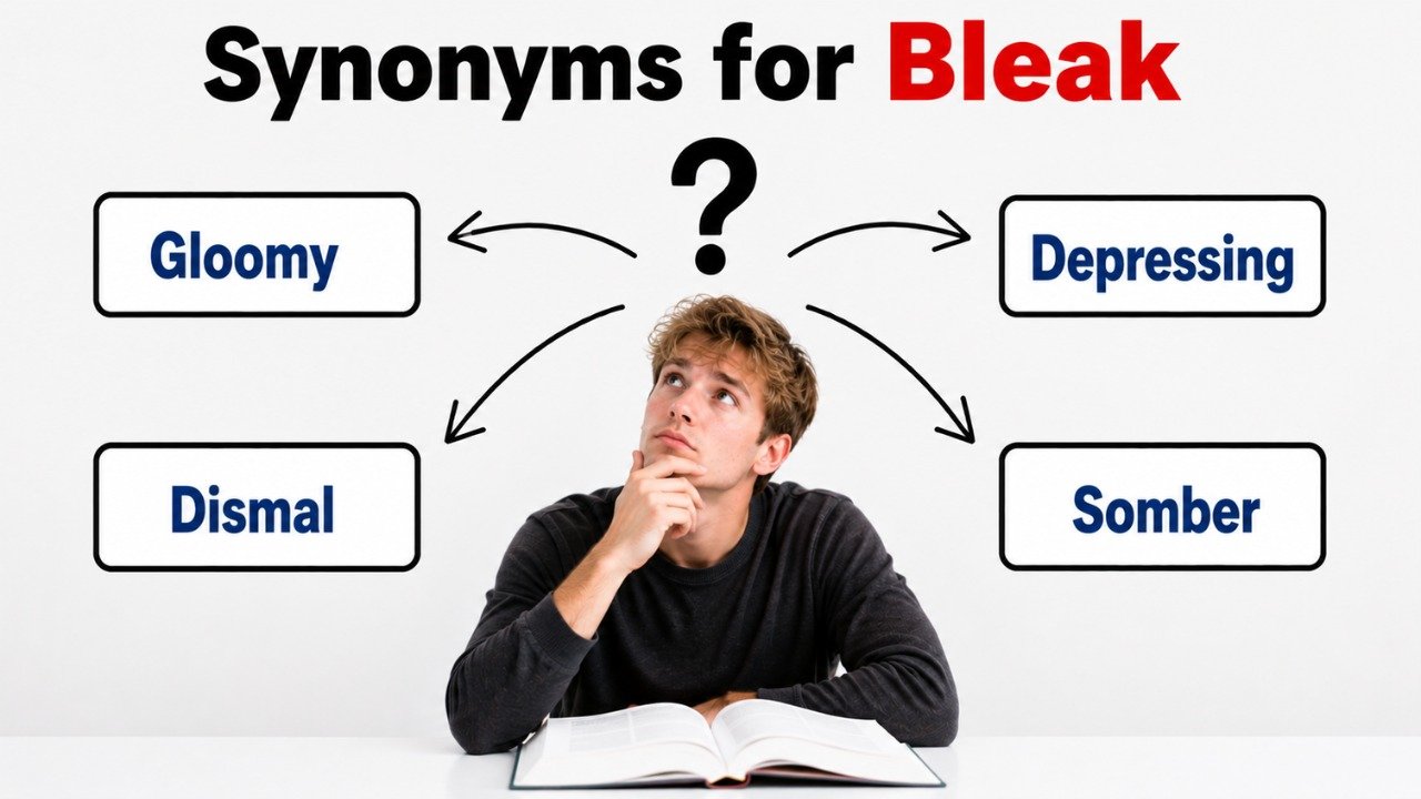 synonyms for bleak
