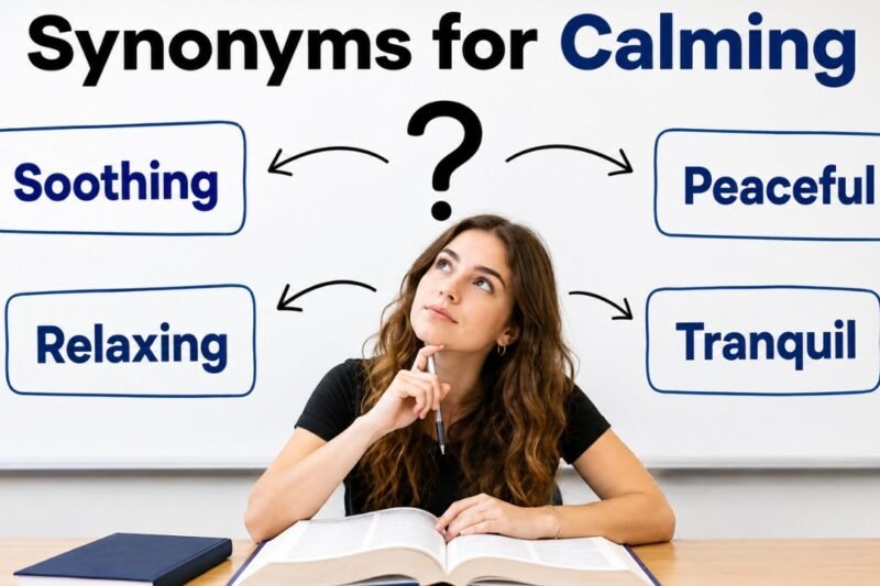 45+ Synonyms for Calming: Strong Word Choices & Examples