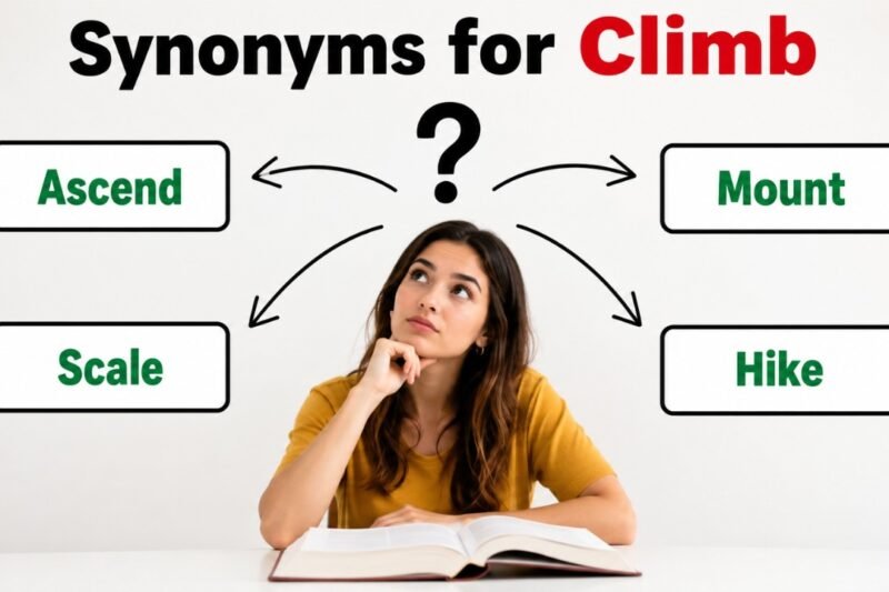 30+ Synonyms for Climb: Meanings, Context & Clear Examples