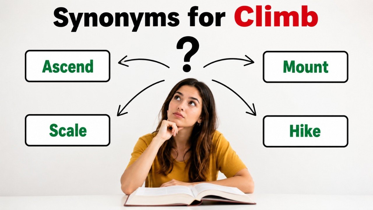 synonyms for climb