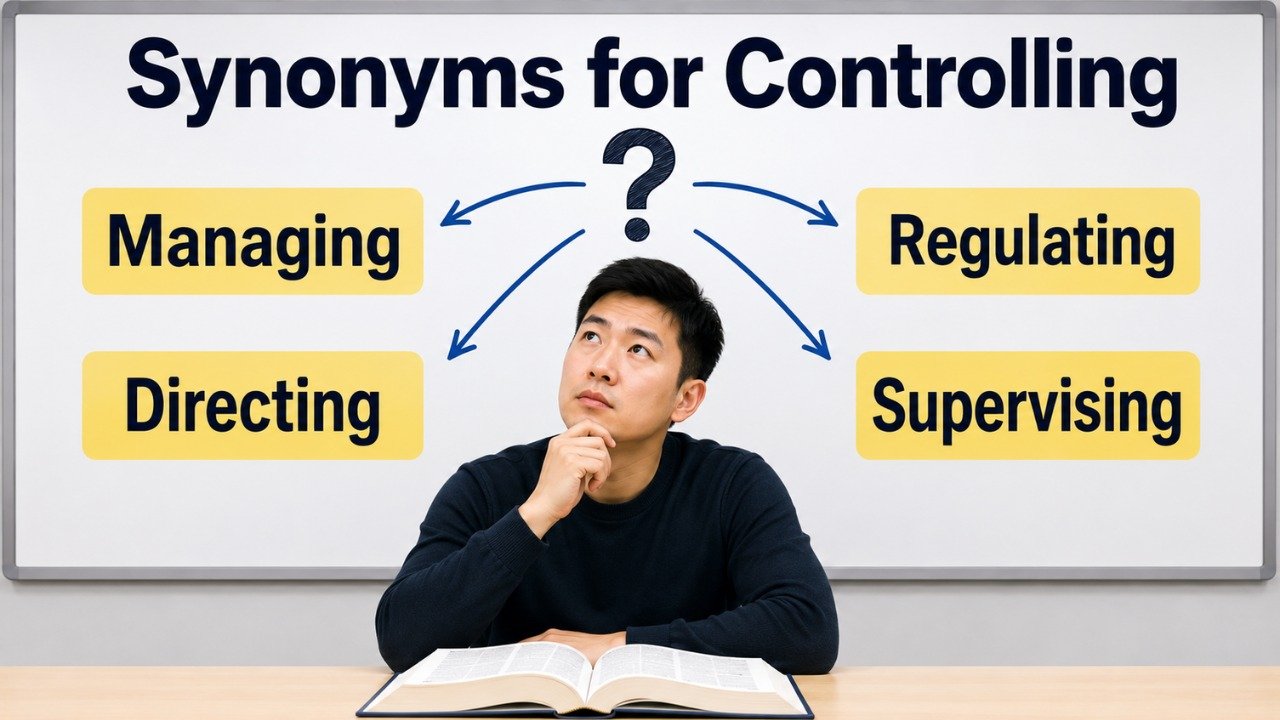 synonyms for controlling