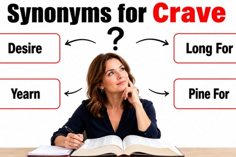 36+ Synonyms for Crave: Meanings, Context & Clear Examples