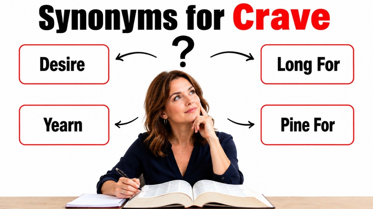 synonyms for crave