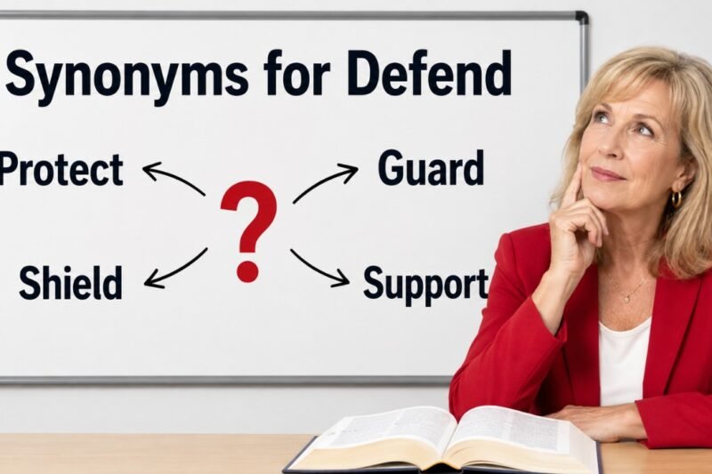 45+ Synonyms for Defend: Strong Word Choices & Examples