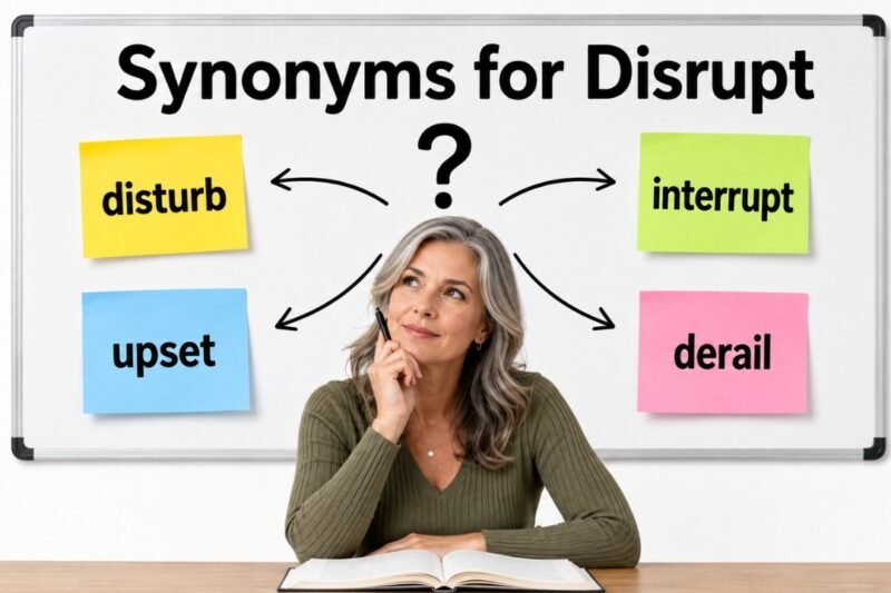 44+ Synonyms for Disrupt: Meanings, Uses & Word Choices
