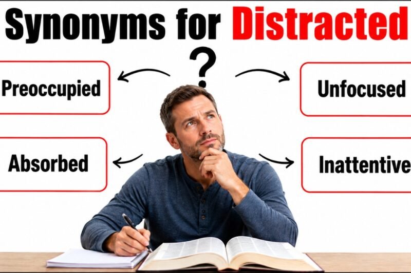36+ Synonyms for Distracted: Usage, Context & Examples