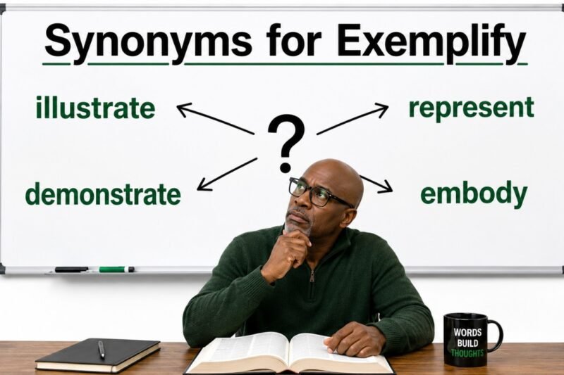 36+ Synonyms for Exemplify: Usage, Context & Examples