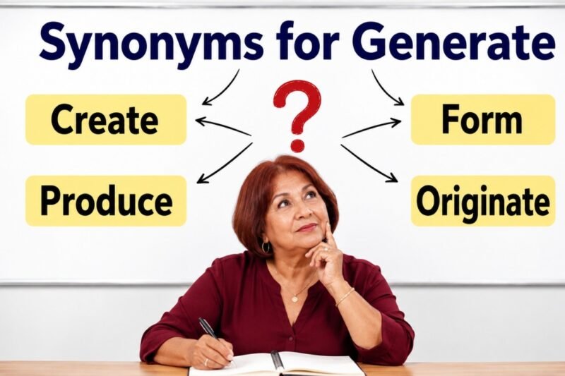 44+ Synonyms for Generate: Meanings, Uses & Word Choices